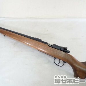 0KP18◆マルシン モーゼル Kar 98k エアガン 木製ストック ボルトアクション ジャンク /東京マルイ スコープ 4×40付 エアコキ 送:-/160の画像4