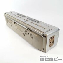 0KT4◆National/ナショナル RX-F11 TV/FM/AM/FMステレオ ラジオ カセットレコーダー ラジカセ ジャンク/昭和レトロ ビンテージ 日本製 送80_画像9