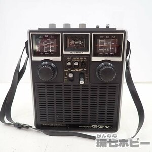 MP29◆当時物 TOSHIBA 東芝 RP-770F 5バンド ラジオ 通電OK 動作NG ジャンク/昭和レトロ GTV ビンテージ 日本製 送:-/80