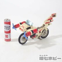 1UL1◆当時物 ポピー ポピニカ 仮面ライダーX クルーザー PA-31 超合金 ジャンク/フィギュア バイク 送:-/60_画像2