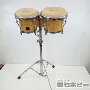 MS20◆MEINL マイネル ボンゴ スタンド セット まとめ/楽器 送:-/140の画像1