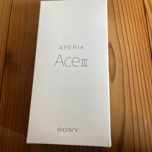 Xperia Ace III 5.5インチ メモリー4GB ストレージ64GB ブラック ワイモバイル