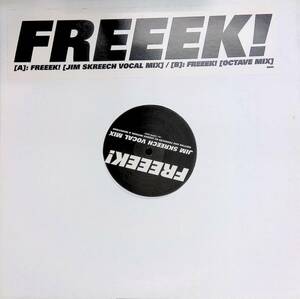 LP レコード　FREEEK!　JIM SKREECH VOCAL MIX　OCTAVE MIX　GM02　YL122