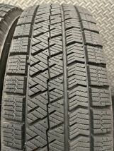 165/65R15 BRIDGESTONE/VRX2 22年製 T.R.G. 15インチ 4.5J＋45 100 4H スタッドレス 4本 ブリヂストン タフト ソリオ デリカD2 等 (9-C420)_画像8