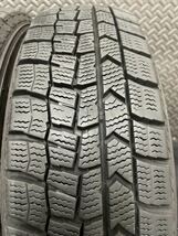 155/65R14 DUNLOP/WINTER MAXX WM02 20年製 社外 14インチ 4.5J＋45 100 4H スタッドレス 4本 ダンロップ 軽自動車 (8-C441)_画像7