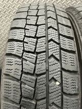 155/65R14 DUNLOP/WINTER MAXX WM02 20年製 社外 14インチ 4.5J＋45 100 4H スタッドレス 4本 ダンロップ 軽自動車 (8-C441)_画像9