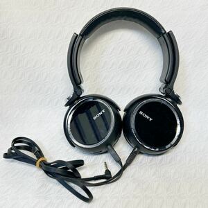 SONY ソニー　MDR-XB600 ヘッドフォン　ヘッドホン　ブラック　重低音　ステレオヘッドホン　動作品