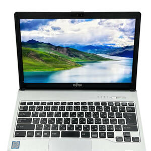 [Windows 11 PRO+ Office ] 中古 ノートパソコン 富士通 S938 [CPU I5-8350U/ メモリ 8GB] 管理番号A-04226