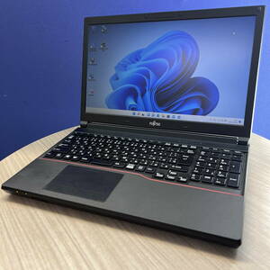 [Windows 11 PRO+ Office ] 中古 ノートパソコン 富士通 A574 [CPU i3-4000M/ メモリ 4GB] 管理番号A-04755