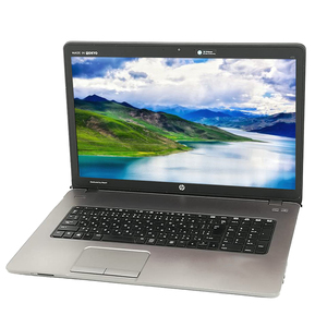 [Windows 11 PRO+ Office ] 中古 ノートパソコン HP 470G1 [CPU I3-4000M/ メモリ 4GB] 管理番号A-06438