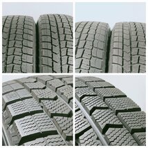 【ダンロップ WM02】195/60R17 17x6.5J +45 4穴 100 スタッドレス アルミセット 4本 【宮城発 送料無料】MYG-B13005_画像8