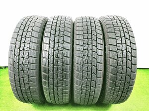 ダンロップ WINTER MAXX WM02 155/65R14 75Q★8-8.5分山 2021年 4本 スタッドレス【宮城発 送料無料】MYG-B11873