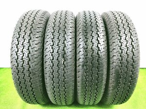 ヨコハマ SUPER VAN 355 145R12 6PR LT 9.5-9分山 中古 2021年 4本 ノーマル【宮城発 送料無料】MYG-B11903