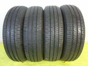 ダンロップ ENASAVE EC204　165/70R14 81S★7.5-8.5分山 2022年製 4本価格 中古 ノーマル【送料無料】AOM-Ｋ1647【青森発】