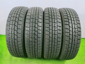 ダンロップ WINTER MAXX WM02 155/65R14 75Q★8.5-9分山 2021年 4本 スタッドレス【宮城発 送料無料】MYG-B12057