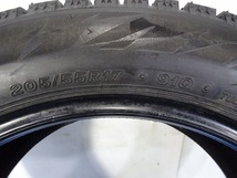 ブリヂストン BLIZZAK VRX2 205/55R17 91Q★8.5分山 2020年製 1本 スタッドレス【福島発 送料無料】FUK-D13660★冬_画像5