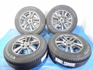 【NIRVANA】195/65R15 15x6J +43 5穴 114.3 新品タイヤ ホイールセット 4本 ノーマル【福島発 送料無料】FUK-D13662★夏