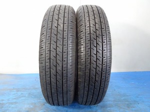 ブリヂストン ECOPIA R710A 145/80R12 80/78N LT 145R12 6PR★8.5分山 2021-22年 2本 中古 ノーマル【福島発 送料無料】FUK-D13785★夏