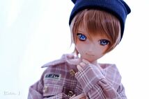 ☆送料無料☆【Cube。】No.495 VOLKS DDH-07 フレッシュ肌 カスタムヘッド＋レジンアイ_画像6