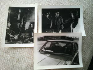  jeans blues Akira day not less ..*....*1974 year theater public hour. steel photograph *2 pieces set * higashi .