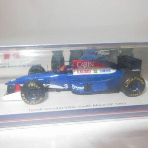 良品　SPARK　FS35 ティレル ヤマハ 020C South アフリカGP 1993 1/43 RACING ON EDITION TRRELL YAMAHA 020C SOUTH 　スパーク　ミニカー