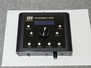 MIDITECH PB-PRO PIANOBOX PRO GM & E-MU MIDI 音源モジュール 外箱 取扱説明書 電源アダプター付属