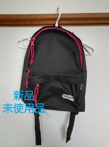 ☆新品リュック☆通園 遠足 お出かけ リュックサック キッズリュックブラック バックパック アウトドア OUTDOOR 黒 未使用品 男の子 女の子