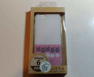 新品[Lotta Jansdotter iPhone 6/6s用 ハードケース カルピンク]ロッタ・ヤンスドッター