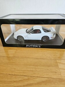 AUTOart　オートアートMAZDA　RX-7　FD3S　spiritR　TypeA　ホワイト　1/18 希少