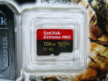 【未開封】SanDisk Extreme PRO 128GB microSDXC UHS-I SDSQXCY-128G-GN6MA 送料84～_画像3