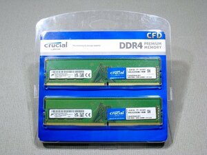 【未開封】CFD PC4-25600 DDR4-3200 UDIMM 16GB×2枚 合計32GB W4U3200CM-16GR