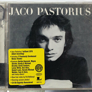 【ジャズCD】ジャコ・パストリアス★JACO PASTORIUS★ジャズ・ベースの革命児のファーストアルバム。超絶技巧「DONNA LEE」必聴！の画像1