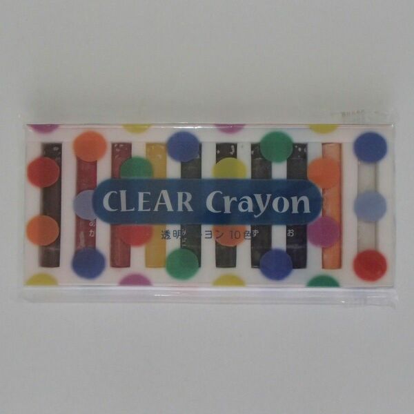 CLEAR Crayon　透明クレヨン　10色　コクヨ　【1596】