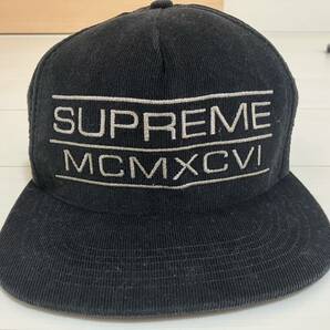 13SS Supreme Sports Stack 5-Panel Cap Black STARTER シュプリーム スターター スポーツ スタック 5パネル キャップ Baseballの画像1