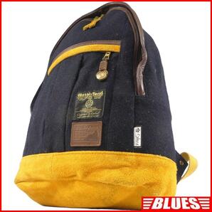 即決★日本製 MASTER PEACE Harris Tweed 別注★レザーコンビリュック マスターピース ハリスツイード コラボ メンズ 本革