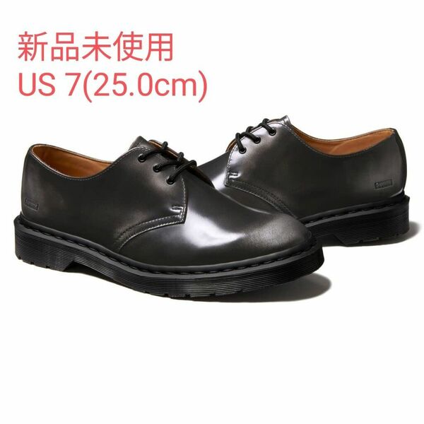 新品未使用 Supreme Dr.Martens 1461 3-Eye Shoe US7(25.0cm