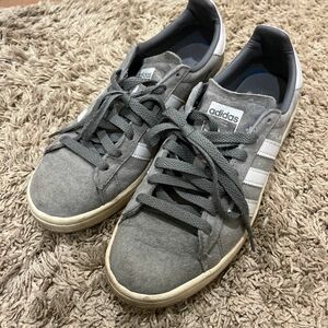 adidas アディダス Campusキャンパス オリジナル グレー 24.5