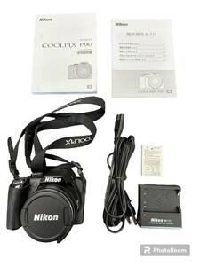 #3203　Nikon COOLPIX P90　ニコン クールピクス コンパクトデジタルカメラ 充電器付き　動作品