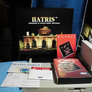 [.. futoshi ]PC98 start-up verification Hattori sHATRIS 5 -inch 1 sheets set BPS box * instructions have free shipping 