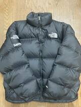 極美品　24SS Supreme×THE NORTH FACE Sprit Nuptse Jacket ブラックL ヌプシ _画像1