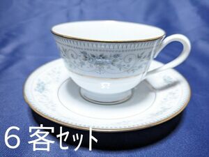 【きょう様専用】Noritake ティーカップ&ソーサー 6客 ＆Giovanni Valentino ティーポット＆カップ５客