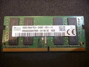 ★ HP純正 PC4-2400T-SE1-11 16GB ★ 