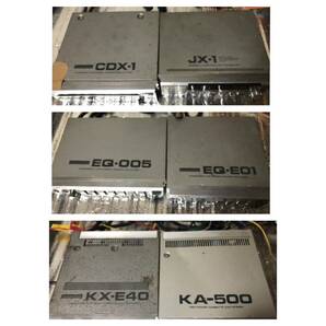 PIONEER パイオニアKX-E40/KA-500/EQ-005/EQ-E01/CDX-1/JX-1 全てジャンクですの画像10