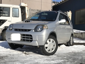 旭川発　平成11年式　SUZUKI　Kei　4WD　希少な5MT　ターボ車　車検付き　9万キロ台