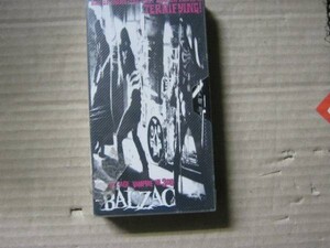 BALZAC バルザック/TERRIFYING! TOUR 2002 名古屋配布VHS 未開封