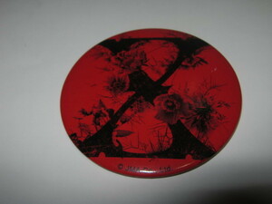 X JAPAN エックス / 円形手鏡 ミラー 赤黒 YOSHIKI