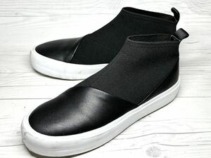 [ prompt decision ]alfredo BANNISTER Alfredo Bannister 25.5cm degree 41 men's black black middle cut sneakers dressing up casual 