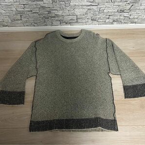 laid back CROPPED Knit Sweater yeezy