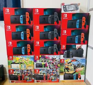 【準美品】Nintendo Switch ニンテンドースイッチ 本体 空箱 15個 非売品 検)結婚式 二次会 サプライズ 化粧箱 景品 ダミー ディスプレイ