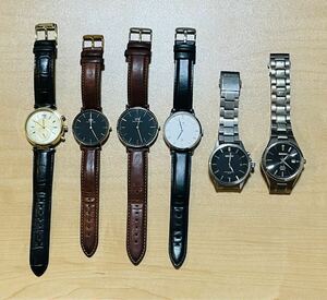 【美品】腕時計 SEIKO セイコー DW ダニエルウェリントン MK マイケルコース 6点 セット まとめ売り 正規品 1000円出品